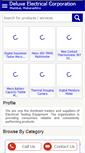Mobile Screenshot of deluxeelectrical.com
